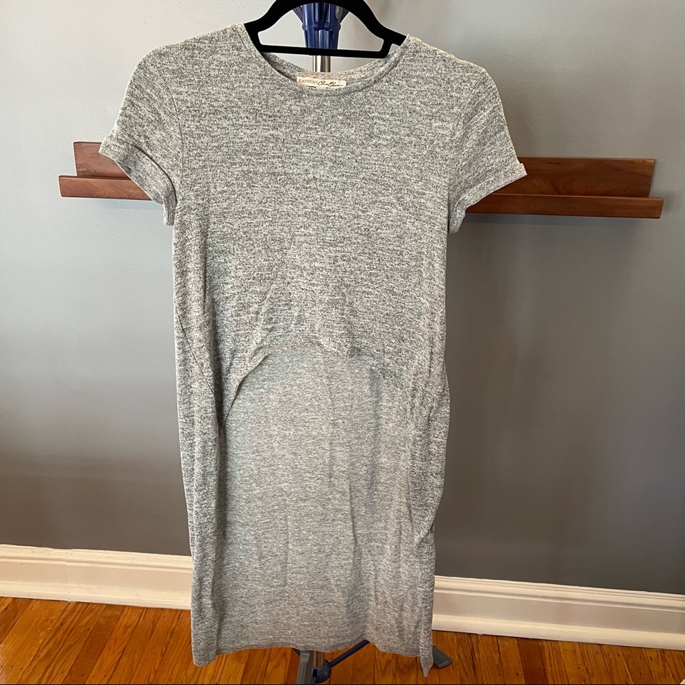 Express high low top